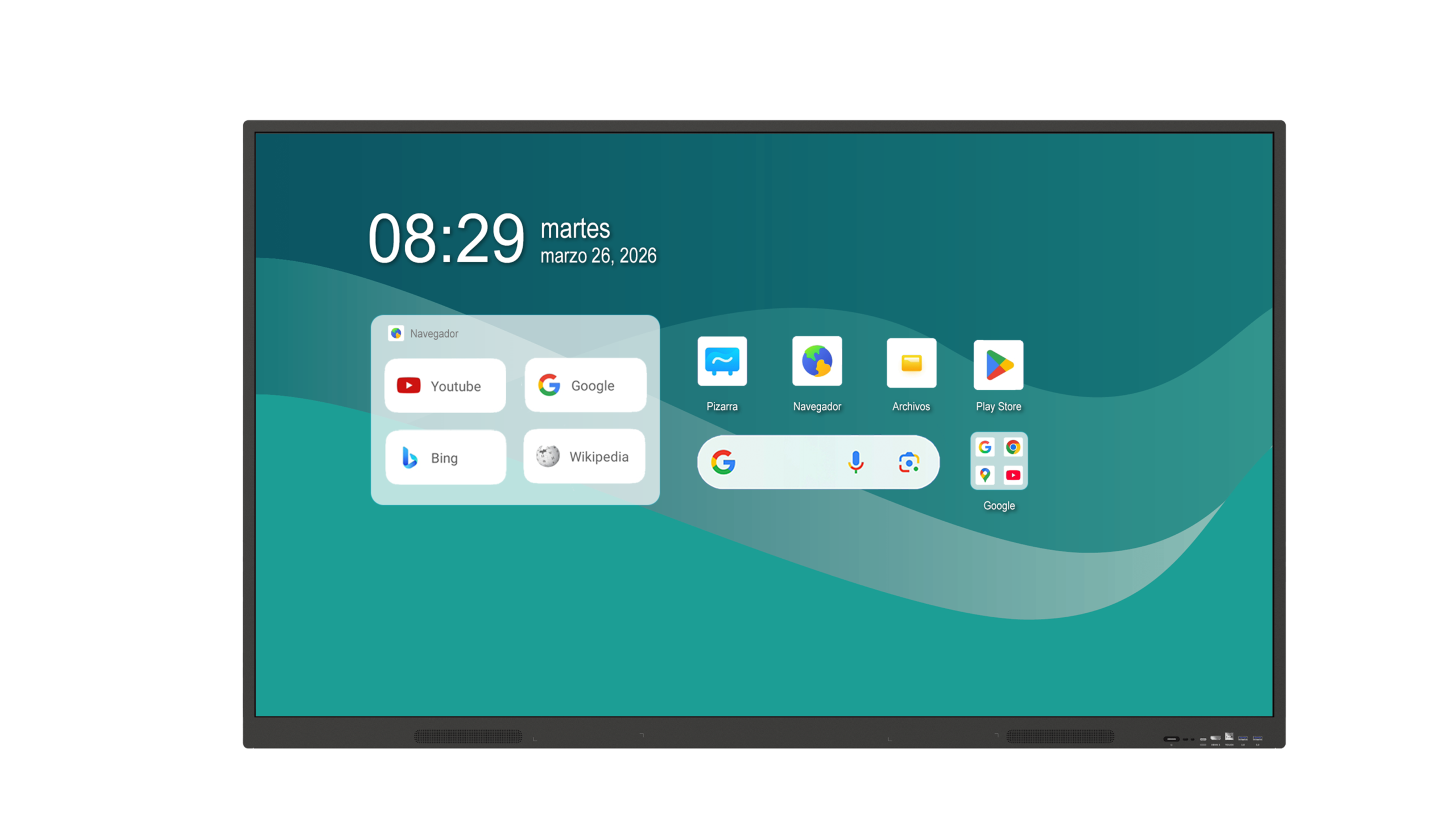 Synetech Gemini 65" pantalla interactiva