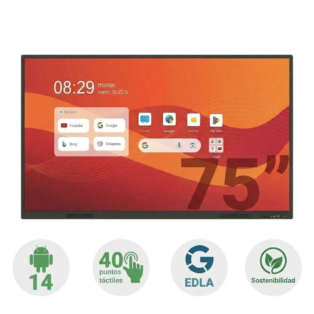 Piscis Infinity 75 marketing 1:1 Piscis Infinity 75" — Pantalla Interactiva - Imagen 1