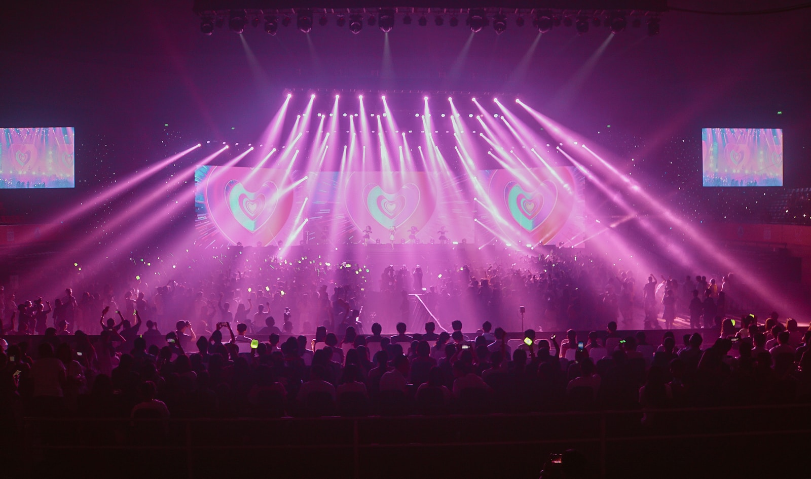 Eventos - pantallas LED en concierto